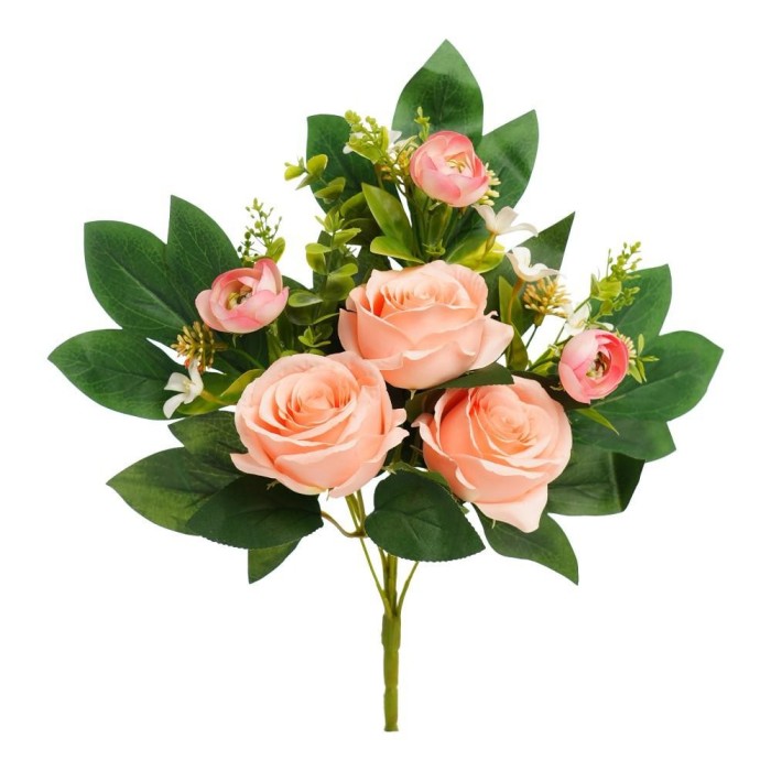 FRONTALE ROSE CM.40 SALMONE